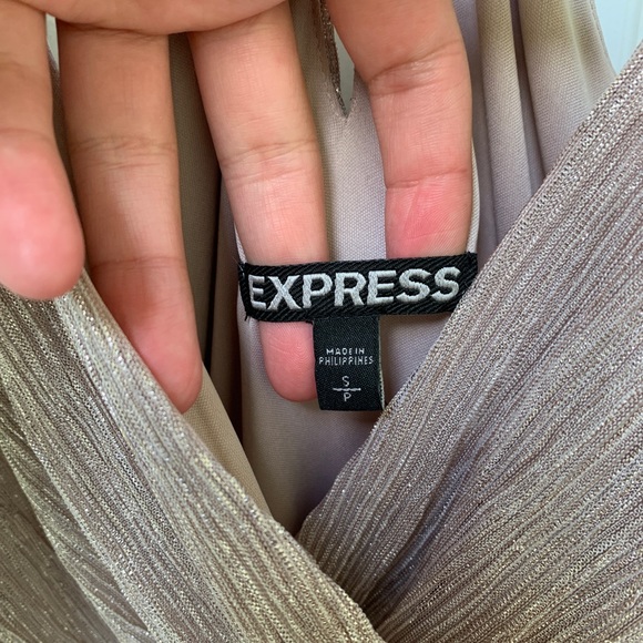 Sparkly mini dress (light pink/mauve) - Picture 3 of 6